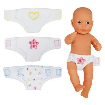 Panenka Látkové pleny pro panenky 46 cm