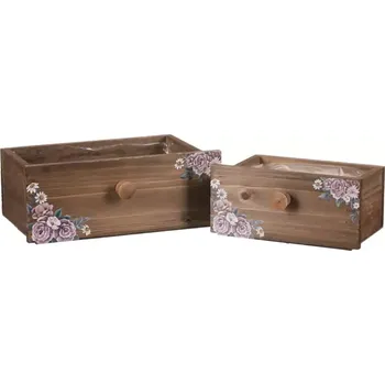 Květináč Obal na květiny, sada 2 ks AB2211 - SLEVA 3% s kodem radost25