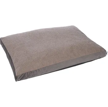 Pelíšek pro psa TIAKI matrace pro psy Teddy, šedohnědá vel. L