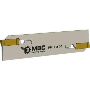 Příslušenstí k soustruhu Upichovací planžeta - MBL K MGMN 26/4mm