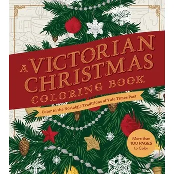 Příroda A Victorian Christmas Coloring Book - Editors of Chartwell Books