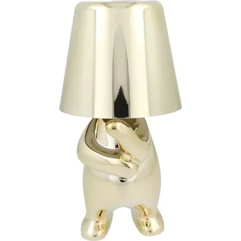 Lampička Stolní noční stolní lampa GOLD MAN Art Deco stojící (verze 3) MLTL