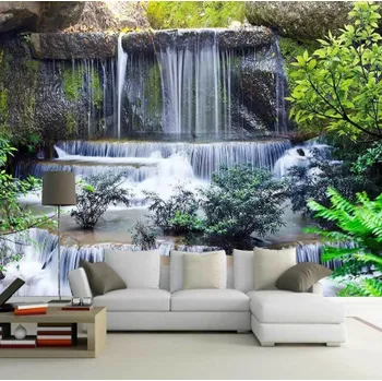 Fototapeta Solution Media 3D tapeta - Vodopád v lese MU3254 3 - 3D Relief - Vliesová tapeta - 320g/m2