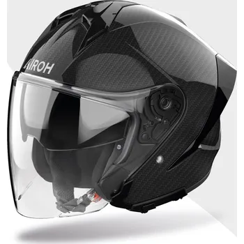 Helma na motorku Přilba H21 Carbon, AIROH (lesklá) 2026 (Velikost: XS)