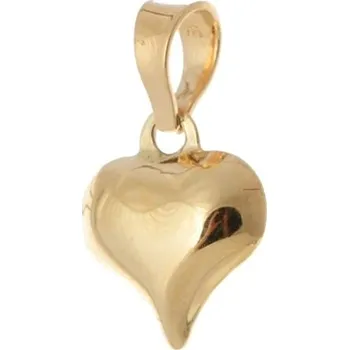 Přívěsek Přívěšek srdce ze žlutého zlata ZZ0512F