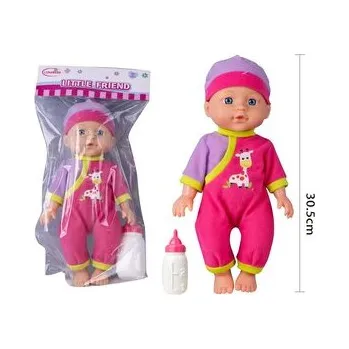 Panenka 30cm s lahvičkou; 38,5x18x8,5cm,