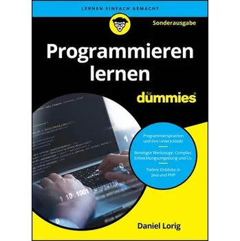 Technika Programmieren lernen für Dummies - Lorig, Daniel [DE] (2025, Brožovaná, Wiley-VCH GmbH)