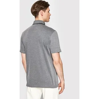 Selected Homme Polokošile Leroy 16082844 Šedá Regular Fit L