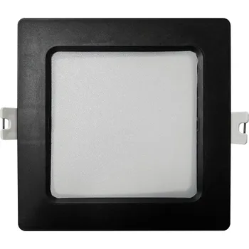 LED panel Q-58M LED panel 6W 660lm 4000K černý - čtvercový přisazený Qtec