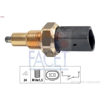 Spínač, světlo zpátečky FACET 7.6256