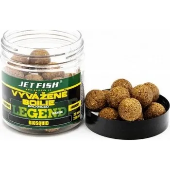 Boilies Jet Fish Boosterované boilie Legend Range 250ml
