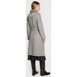 TWINSET Vlněný kabát 222TT2290 Šedá Regular Fit 48