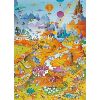 Puzzle Puzzle Heye Idyla u stadionu, 1000 dílků + k objednávce puzzle zdarma