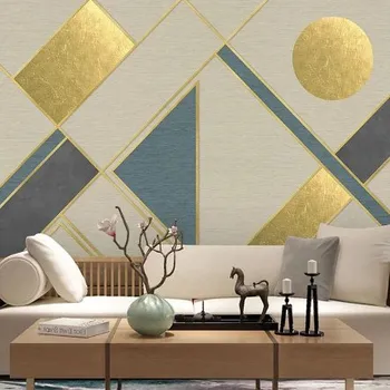 Fototapeta Solution Media 3D tapeta - Abstraktní zlaté tvary MU3647 3 - 3D Relief - Vliesová tapeta - 320g/m2