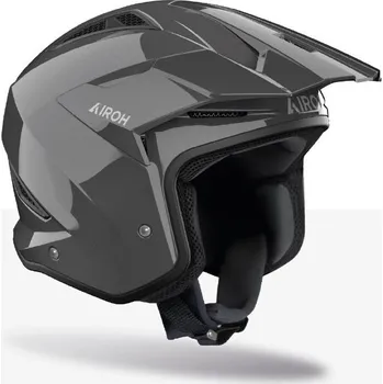 Helma na motorku Přilba TRR 2 Color, AIROH (tmavě šedá lesklá) 2026 (Velikost: L)
