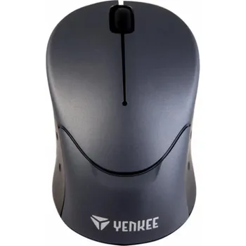 Myš Yenkee YMS 4010SG Valletta mini, optická, bezdrátová, 1200DPI, černá