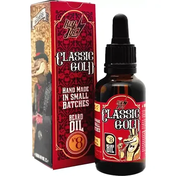 Péče o vousy Hey Joe Berd Oil Classic Gold Nº8 30 ml - Olej na vousy s oldschool vůní