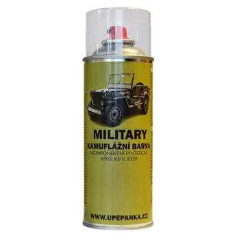 Barva ve spreji K2 KAMUFLÁŽNÍ BARVY MILITARY Syntetická ve spreji 400ml Odstin: ČSN 5330