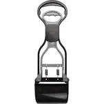 Flamingo Sběrač psích exkrementů 38x11cm černo-šedý