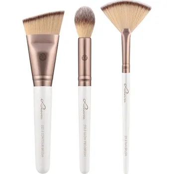 Kosmetický štětec Luvia-Cosmetics Brush Brush-SetPrime Vegan Highlight & Contour Set Vějířový štětec + Glow Pro konturovací 1 Stk. (461,00 Kč / 1 ks.)