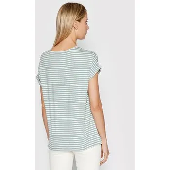 Dámské tričko ONLY T-Shirt Moster 15206243 Zelená Relaxed Fit XS