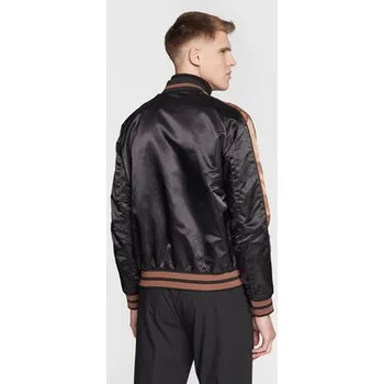 Pánský bomber J.Lindeberg Bunda bomber Eagle Varsity FMOW07327 Černá Regular Fit XXL