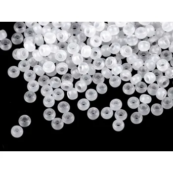 Korálek Preciosa rokajl 8/0 bílá