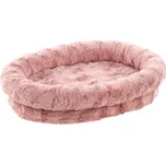 Flamingo Dorian Oválný pelíšek pro psy Růžová 54x41x14cm