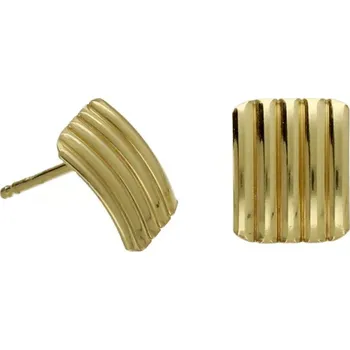 Náušnice Victoria Cruz Slušivé pozlacené náušnice pecky Connect A4644-DT + 2 měsíce na vrácení zboží