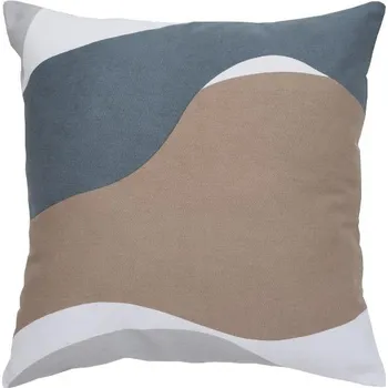 Polštář SCANquilt povlak DEKORO duna béžovošedá 45 x 45 cm