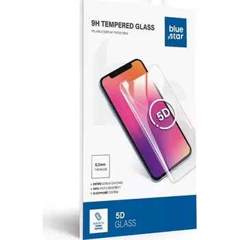 Tvrzené sklo Blue Star - Samsung A15 5G Full Face (plné lepidlo s rámečkem/malá velikost) - černé Tvrzené sklo Blue Star