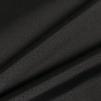 Šusťákovina se zátěrem a ripstop strukturou s UV ochranou černá