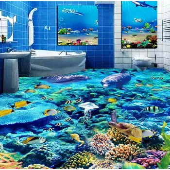 Fototapeta Solution Media 3D tapeta na podlahu - Podmořský svět MU1545
