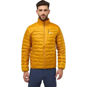 Hořčicová pánská prošívaná bunda Jack Wolfskin Passamani Down M Jacket A61836-M0043 Velikost: L