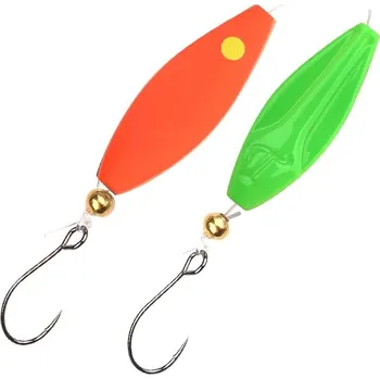 Umělá nástraha SPRO - Plandavka Trout Master Incy Inline Spoon 1,5 g Orange Green 1 ks