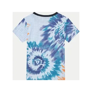 Pánské tričko Guess T-Shirt N5GI07 K8HM4 Modrá Regular Fit 2Y