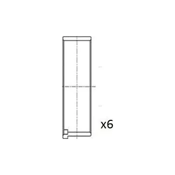 Ojnice Ojniční ložisko FA1 BB2020-STD