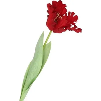 umělá květina Červený tulipán Silk Tulip Red - 64 cm