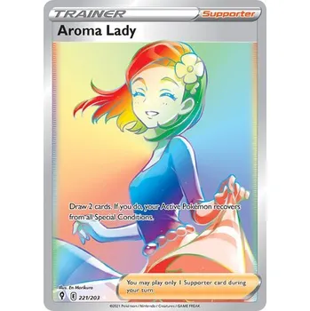Volný čas Pokémon Aroma Lady 221/203 - Evolving Skies