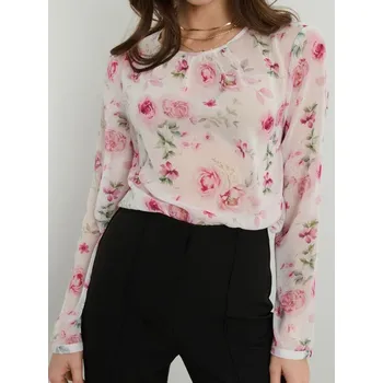 Sinsay - Košilová halenka - vícebarevná - 566CH-MLC - 566CH-MLC-XS