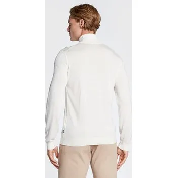 Pánský svetr Boss Rolák Musso-P 50468262 Béžová Slim Fit XL