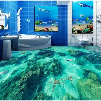 Fototapeta Solution Media 3D tapeta na podlahu - Podmořský svět MU1455