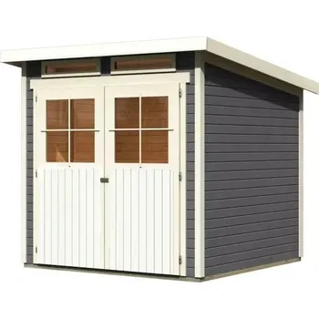 Zahradní domek Dřevěný zahradní domek GLUCKSBURG 3 Lanitplast