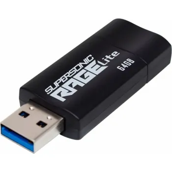 USB flash disk PATRIOT Supersonic Rage Lite 64 GB, USB-Stick PEF64GRLB32U