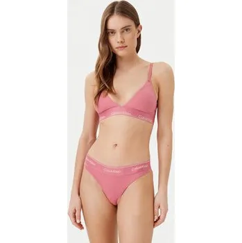 Kalhotky Calvin Klein Underwear Kalhotky string 000QF7878E Růžová M