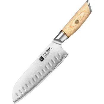 Kuchyňský nůž XinZuo Lan B37S Santoku nůž 7"