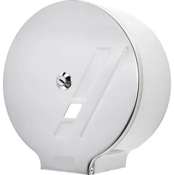 Zásobník na toaletní papír JUMBO G10 - nerez lesk/mat s prolisem