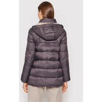 Cappellini Vatovaná bunda M24398 6098C Šedá Regular Fit 44