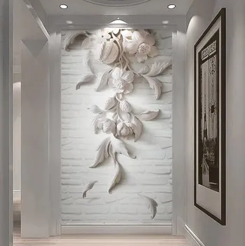 Fototapeta Solution Media 3D tapeta - Reliéfní květy MU1534 3 - 3D Relief - Vliesová tapeta - 320g/m2