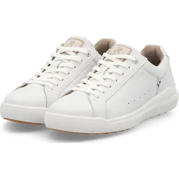 Dámské polobotky Dámské kožené polobotky W1100-80 Rieker bílá Barva: weiss, Velikost: 37